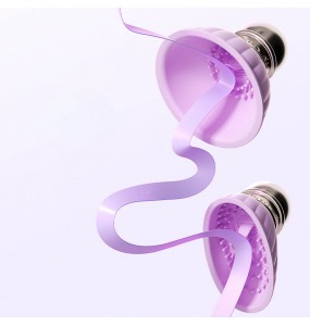 MizzZee - Breast Massage Vibrator Clitoris Stimulator (Chargeable - Purple)